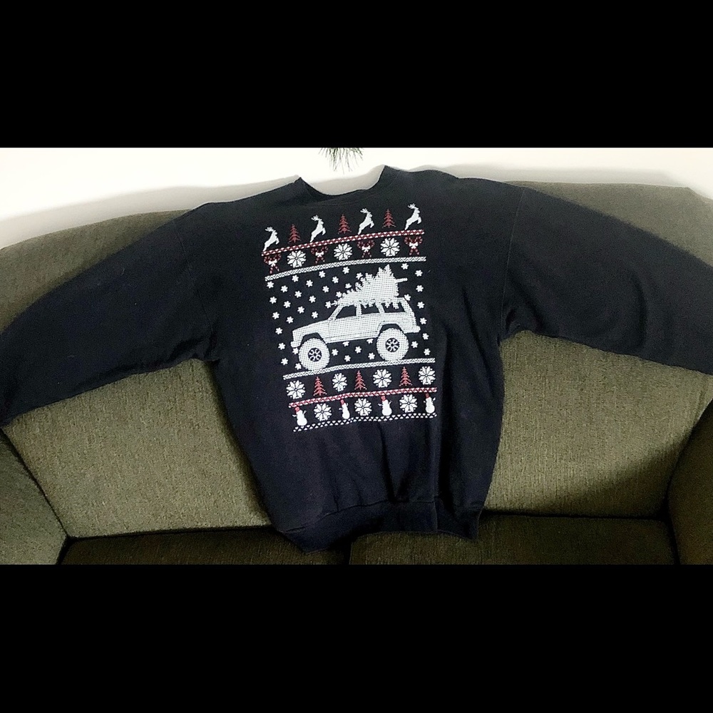 Jeep ugly Christmas sweater